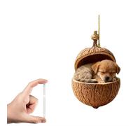 Ornements de gland en acrylique 2D pour arbre, couronne, cheminée, bibliothèque, cadeaux sur le thème de la nature (D)