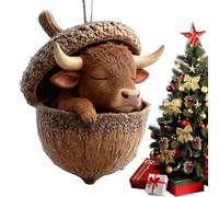 Ornements De Glands Animaux - Ornements De Noël De Glands | Pendentifs Animaux En Acrylique, Décorations D'arbre De Noël Pour Le Lieu De Travail De La Chambre À Let