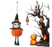 Ornements de Halloween Tree, ornois de Mignonnes en Or | Décor gênant extérieur intérieur, décoration de GNOME Suspendue pour la fête de Vacances d'halloween