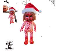 Ornements de : hantée de fantôme effrayant, figurines d'action de effrayants d'Halloween | Jour du fantôme d'Halloween Renaissance Zombie, Elfe Pendentifs Ornement Decor