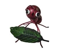 Ornements De Jardin En Plein Air - Décor De Jardin Métal | Statues De Chantier Figurine Feuille De Levage Ant | Art De Sculpture En Métal Art Extérieur | Décorations Pour Ca