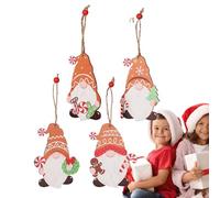 Ornements de nain de Noël pour petit arbre, ornements de nain de Noël pour arbre de Noël | Pendentif nain - Pendentifs d'arbre de fête, décoration naine de nain pour femmes, hommes, compagnons