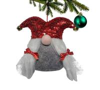 Ornements de nain pour sapin de Noël, ornements de Noël de gnome, peluche farcie naine sans visage de Tomte scandinave, pendentif d'arbre de Noël nain sans visage, gnomes faits à la main de 11 cm/4,3