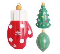 Ornements de Noël -24 Pouces Pendent pour Une de Saison de Saison Brillante, Inflation Rapide avec Fonction décorative, Ornement d'arbre pour la Configuration de Vacances de la Cour de Jardin, de