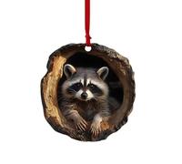 Ornements de Noël Animaux - décorations d'arbres de Noël créatifs et décoratifs | Pendents gorgés pour Les fêtes de Vacances Affiches et fenêtre de Jardin