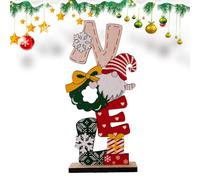 Ornements de Noël avec Gnomes - Centre de table Gnomi, Decor Tomte Ornament | Panneaux avec Gnomes de Noël avec Silhouette élégante, pièce maîtresse avec Gnomes Scandinaves pour bonbonnières