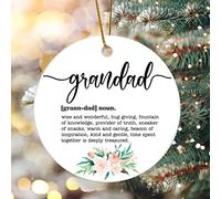 Ornements De Noël Dictionnaire De Définition De Grand-Père Déco Festive À Suspendre Créatif avec Corde Décorations Noël Sapin Pendentifs