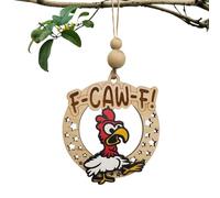 Ornements De Noël Drôles,Décorations De Coq Laid | Ornements De Noël De Ferme Avec Un Mot Humoristique | Pour La Famille Et Les Amis Les Agriculteurs Pendant Les Vacances De Thanksgiving À La Ferme Et
