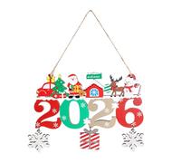 Ornements De Noël en Bois, Application Multi-scènes, Bois, Ensemble De Pendentifs De Noël, Affichage Festif pour La Maison, Rangement Peu Encombrant, pour Intérieur Et Extérieur