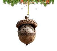 Ornements De Noël en Forme d'animaux, Pendentif en Acrylique 2D Animaux De Festival, Décorations De Noël, pour Arbre, Mur, Bijou DIY, Décoration Festive