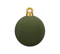 Ornements De Noël En Forme De Boule | 60 Centimètres Boules De Fêtes En PVC | Décorations de Noël Géantes en PVC Gonflables,Pour Lieu De Travail Soirée Dansante Mariage Cour Intérieur Jardin Pelouse E