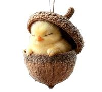 Ornements De Noël en Forme De Glands | Pendentif Animaux Dormants 2D,Décorations pour Arbre De Noël en Acrylique,pour la Décoration du Bureau de la Chambre de la Cuisine et