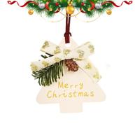 Ornements De Noël En Papier - 3,54x3,94 Pouces Décorations De Noël, Ornements D'arbre Pour Murs Intérieurs | Fenêtre Chambre De Salon Bureau Dortoir Patio Miroir Retr