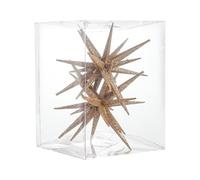 Ornements de Noël étoiles - 2 pièces avec des Paillettes d'arbre de Noeël | Décoration de Nël pour écoles, Appartements, magasins, salles de Classe, ménages, Salons, chambr