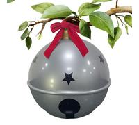 Ornements de Noël gonflables, 58 cm, cloche, avec nœud, boules de bijoux gonflables, décorations de Noël, pour décoration extérieure, chemins, paysage, fête, porte d'entrée, salon et bureau