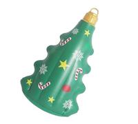 Ornements de Noël gonflables - Boule de Noël gonflable géante en PVC pour l'extérieur - Pour vérandas, terrasses, cours, rebords de fenêtre, chemins