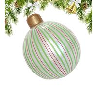Ornements de Noël gonflables, décorations de Balle à balles pour Affichage de Vacances, Grand PVC avec Design Facile à Inflamer, décoration Festive pour l'hiver en Plein air Porche Halloween