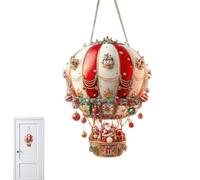 Ornements de Noël Pendentif Montgolfière 2D en Acrylique