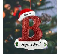 Ornements de Noël personnalisés 2024, Suspension de Noël personnalisée avec Bénédiction du Nom, Décoration de Noël personnalisés, Décoration Sapin, Cadeaux de Noël