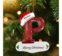 Ornements de Noël personnalisés 2024, Suspension de Noël personnalisée avec Bénédiction du Nom, Décoration de Noël personnalisés, Décoration Sapin, Cadeaux de Noël