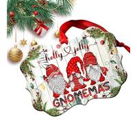 Ornements De Noël Pour Sapin - 2D Décoration En Acrylique Pour Noël | Pendentif Festif Pour Intérieur Maison | pour la Maison l'Hiver les Fêtes le Porche la Fenêtre la Porte d'Entrée l'Arbre la Chemin