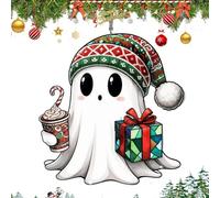 Ornements de Panda pour Arbre de Noël, Attrape-rêves en Acrylique Raton Laveur Fantôme de Panda, décoration Murale d'art de Noël, décoration de la Maison de Vacances pour Les Amoureux des