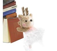 Ornements de sapin de Noël animaux - Décoration de Noël en feutre | Joli pendentif décoratif doux pour fête de vacances, bureau, jardin, ferme, dessus de table