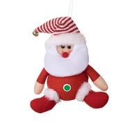 Ornements de sapin de Noël avec pendentif en forme de renne à suspendre pour extérieur et intérieur, décorations de fête de vacances, décoration d'arbre de Noël, pendentif de Père Noël, fournitures de