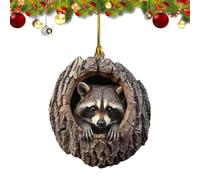 Ornements de sapin de Noël en acrylique 2D à suspendre avec trou d'arbre | Ornements de Noël à suspendre pour les vacances, la maison, la chambre, le mur, la fenêtre, la porte, le lieu de travail