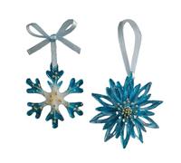 Ornements De Sapin De Noël - Ornement Renne en Acrylique 2D Décorations Hiver | Pendentif Flocon De Neige Élégant De Noël - pour Chambre Balcons Portails Mur Jardin Cour Allée