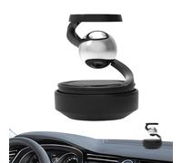 Ornements de tableau de bord rotatif à énergie solaire - Gadget de parfum compact, diffuseur d'air | 3.19 pouces accessoires de rotation écologique avec conduite à moteur, voiture ou pièce de l'odeur