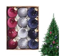 Ornements des Arbres de Vacances - Baubles Suspendus, Parure de Saison décorative | Ensemble de décoration d' à Lutte Contre Les Paillettes, décoration saisonnière pour la Maison pour Le Salon