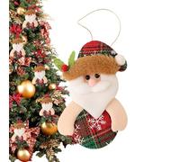 Ornements Des Arbres De Vacances - Mini Décorations De Noël, Pendentifs De Dessins Animés | Figurines De Wapitis De Santa Snowman, Affichage De Fête En Plein Air Intérieure, Accent De La Maison Saison