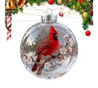 Ornements d'oiseaux De Noël | Décorations Festives De Colibri Résistantes À La Casse,Ornements De Noël en Forme D'Oiseau | pour Étagère Intérieur Table Mur Extérieur Fête Maison Vacances