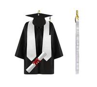 Ornements élégants de remise de diplôme classe de 2025 pour la maison, l'école, le bureau, cadeau de 5 ornements de diplômés universitaires