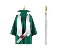 Ornements élégants de remise de diplôme classe de 2025 pour la maison, l'école, le bureau, cadeau de 5 ornements de diplômés universitaires