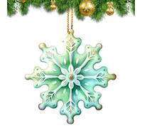 Ornements en acrylique Flocon de neige | Ornements en acrylique Flocons de neige, ornements d'arbre de Noël, ornements pour arbres de Noël, portes, couloirs, jardin