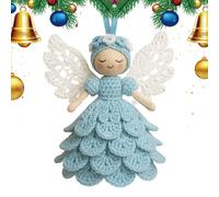 Ornements En Crochet | Décorations En Fil Faites Main Réutilisables Résistantes Au Décoloration - Kit De Crochet Avec Laine Pour Débutants - Pour Noël Anniversaire Fête Maison Arbre Hommes Femmes Adul