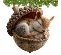 Ornements en Forme d'animaux pour Arbre De Noël|Décoration de Fêtes 3D pour la Maison,Décorations Mignonnes De Noël pour Sapin - pour Extérieur Manteau De Cheminée Ferme Salon Jardin Cour Patio Véra