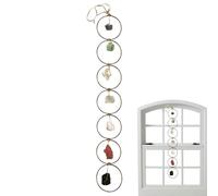 Ornements en Pierre de, Pendentif en Pierre précieuse en | Ornement décoratif de Maison en Pierres précieuses en - Tentures murales d’Ornement Faites à la Main pour la méditation et Le Yoga