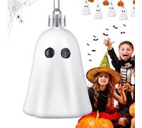 Ornements fantômes pour arbre, ornements fantômes d'Halloween - Décor de fantômes effrayants - Tentures d'Halloween fantôme, petites décorations fantômes effrayantes, pendentif fantôme pour vacances i
