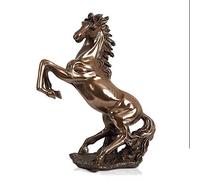 Ornements Feng Shui en cuivre - Ma Feng Shui Chaumat Artisanat décoratif pour le succès, résine brute à froid recouverte, décoration d'intérieur unique, rehausseur de prospérité