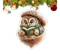 Ornements Glands Animaux de la Forêt Suspension Mignonne Breloque en | Décorations sapin Noël en forme de gland Pour Fête de Fin d'Année Porte Fenêtre Couronne Chemin