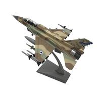 Ornements métalliques statiques 1:72 pour Chasseur F-16i en Alliage Accessoire de modèle commémoratif Ensemble de Jeu de Passe-Temps Miniature