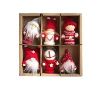 Ornements Moelleux d'arbre De Noël, avec Un Matériau Moelleux Doux, 10x5cm, Ornements d'arbre De Noël, Décor De Charme De Vacances Mignons, Charmant Et Réutilisable, pour Porte, Fenêtre, Famille