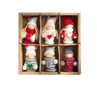 Ornements Moelleux d'arbre De Noël, avec Un Matériau Moelleux Doux, 10x5cm, Ornements d'arbre De Noël, Décor De Charme De Vacances Mignons, Charmant Et Réutilisable, pour Porte, Fenêtre, Famille