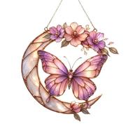 Ornements Papillon | Décoration d'intérieur teintée 2D - Ornements d'intérieur Attrape- | pour intérieur extérieur Jardin Patio Arbre fenêtre Salon Chambre