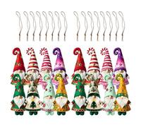 Ornements pour Arbre De Noël,Mini Ornements en Bois pour la Saison des Fêtes - Pendentif De Lutins De Noël pour La Fenêtre | pour Appui de Fenêtre Chambre Balcons Mur Jardin Cour Allée Porche