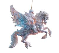 Ornements pour Arbre de Noël | Style Fantasy 2D Hiver Fêt,Décorations de Noël Acrylique Pendentifs | Pour le, le seuil