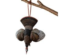 Ornements pour arbre | Pendentif en forme de dinde pour décoration d'automne - Décoration rustique en forme de dinde pour vacances, intérieur et extérieur, rebords de fenêtre, automne, Thanksgiving